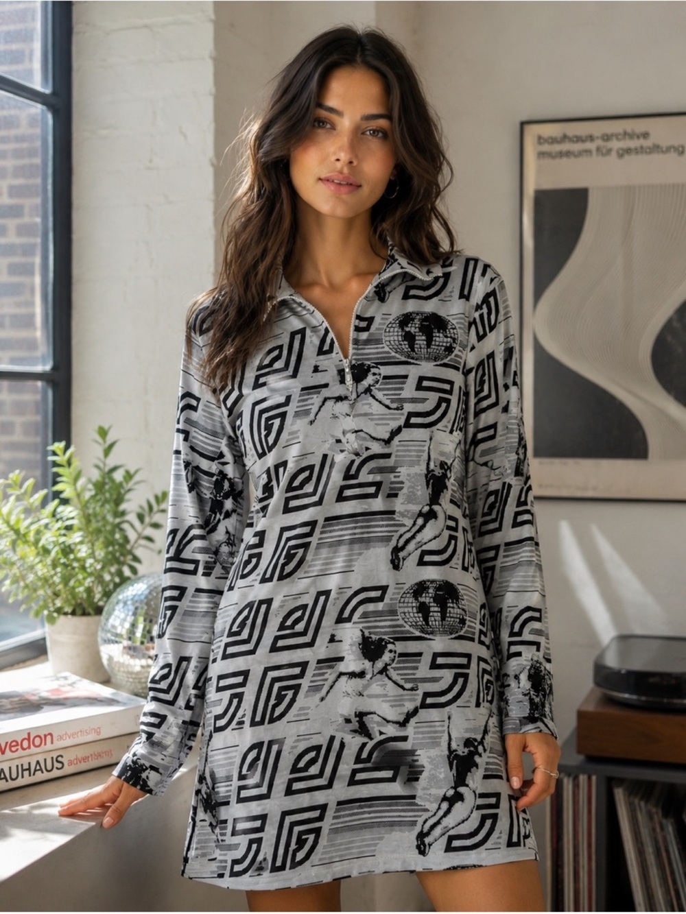 Jean Paul Gaultier Vintage Cyber Sport Dress